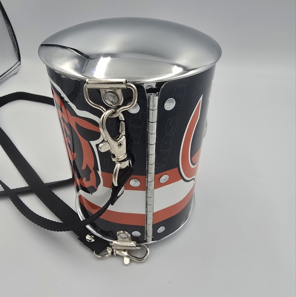 Chicago Bears Recycled Metal Bag-Little Earth Handbag/Crossbody Bag/Novelty Bag